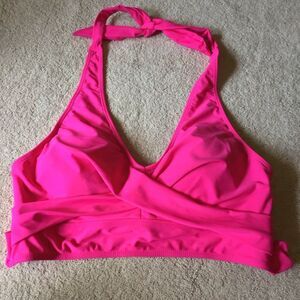 Talisea Women's Pink Halter Swimsuit Top